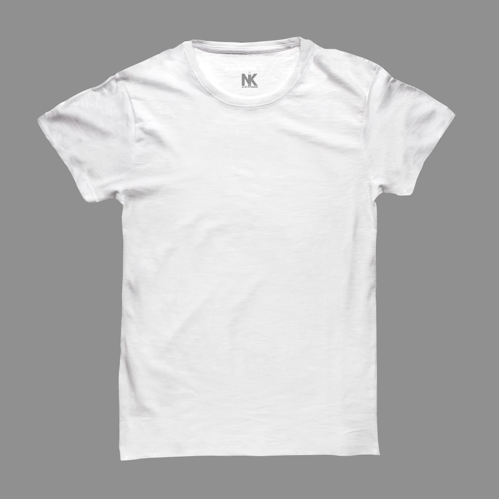 White Plain T-shirts | White Solid T-shirts | nikfashions