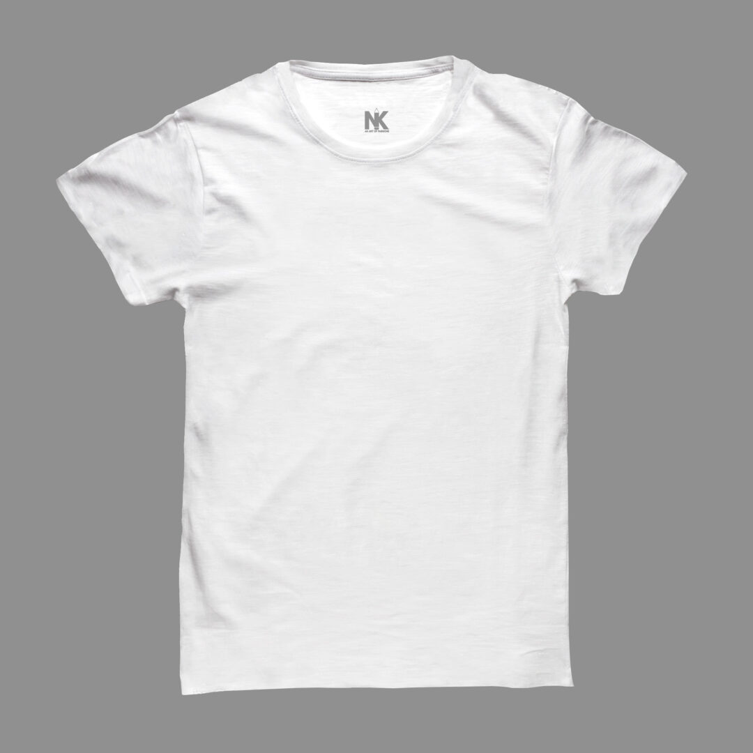 Download White Plain T-shirts | White Solid T-shirts | nikfashions